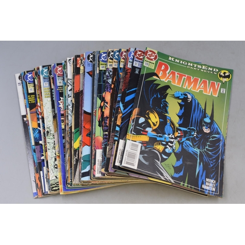 581 - Approx 30 DC Comics including Batman, Deathstroke, Checkmate and More