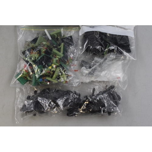 605 - A Large Collection of Warhammer Metal and Plastic Figures including Chaos hounds, Tyranids, Sprue, a... 