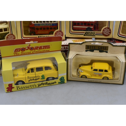 612 - Collection of Various Passenger Transport Vehicle Models by Atlas Editions, Matchbox, Majorette and ... 