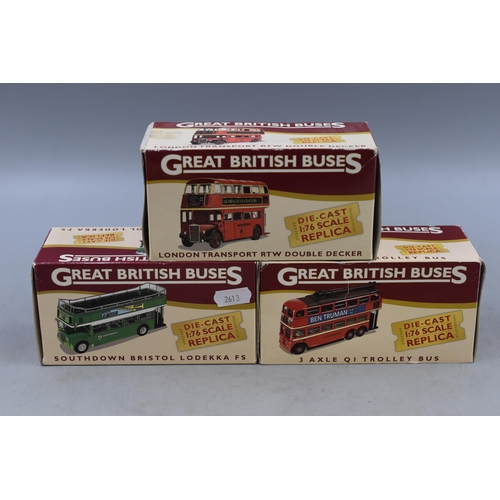 612 - Collection of Various Passenger Transport Vehicle Models by Atlas Editions, Matchbox, Majorette and ... 