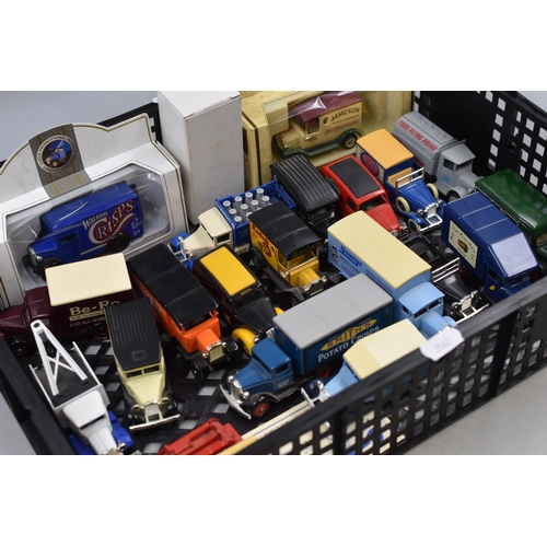 614 - Collection of Over Twenty Various Lledo Die-Cast Model Vehicles to Include Walkers, Jameson, Rington... 