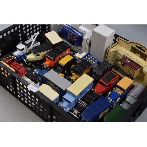 614 - Collection of Over Twenty Various Lledo Die-Cast Model Vehicles to Include Walkers, Jameson, Rington... 