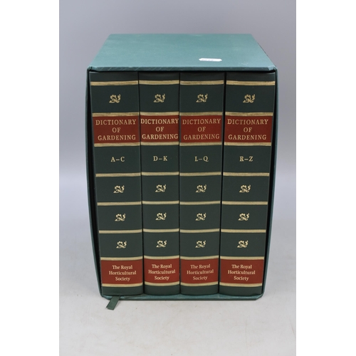 838 - An RHS Four Volume 'Dictionary of Gardening' Set