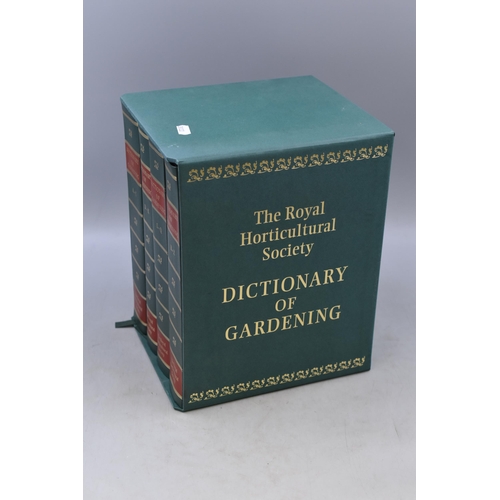 838 - An RHS Four Volume 'Dictionary of Gardening' Set