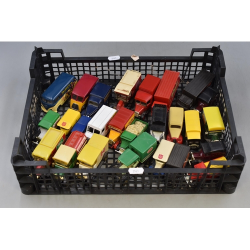 616 - Collection of Over Twenty Various Un-Boxed Die-Cast Model Vehicles To Include Dinky Commer H.M.V Van... 