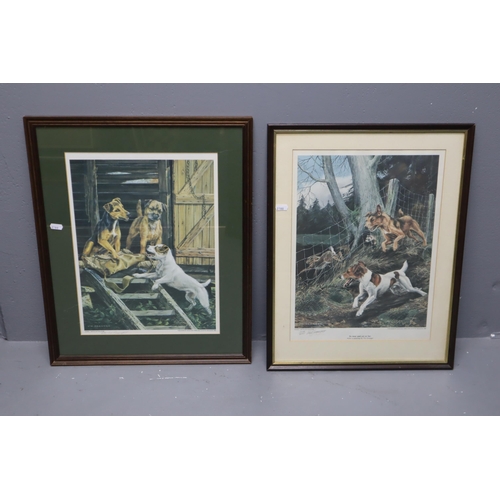 633 - Two Framed and Glazed Vic Granger Signed Limited Edition Prints, Includes 'So Near Yet So Far' And O... 