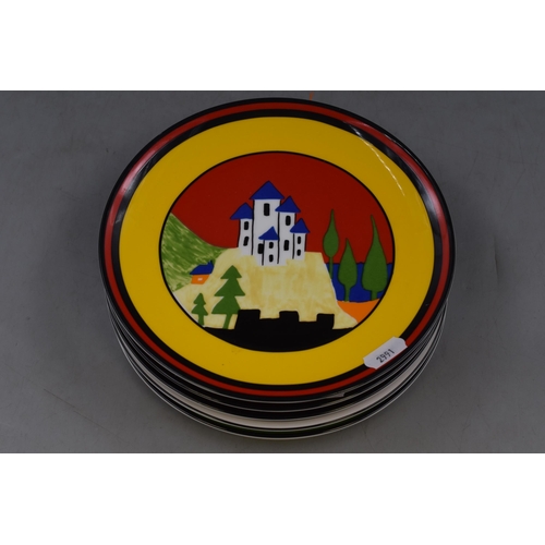 363 - Five Wedgwood Limited Edition Collectors Plates From The World of Clarice Cliff Bizarre Collection