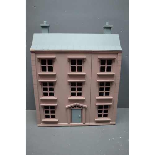 644 - Wooden Dolls House with three Floors and Internal Stairs (22