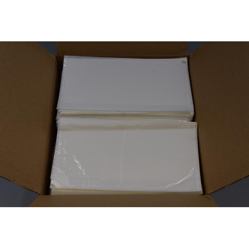 854 - Two Boxes of Tenzalopes Document Wallets, DL Size (2000 In Total)