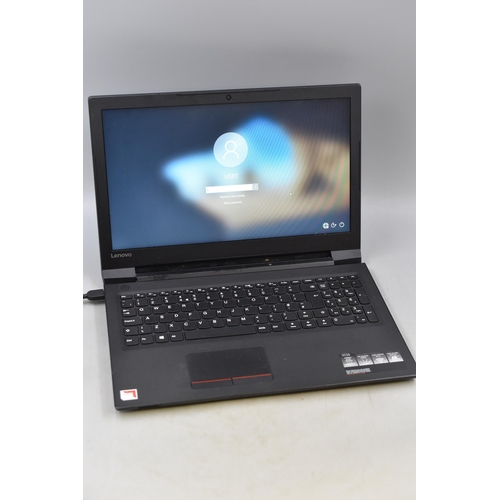 650 - Lenovo v110-15AST Window Laptop (Works with Power Lead) Comes complete with Case