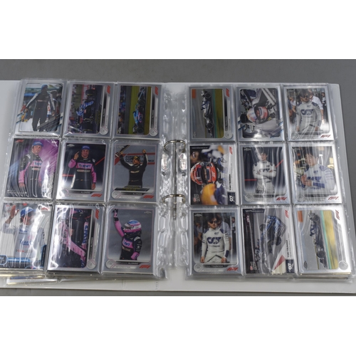 656 - A Folder of Topps Chrome Formula 1 Collectors Cards