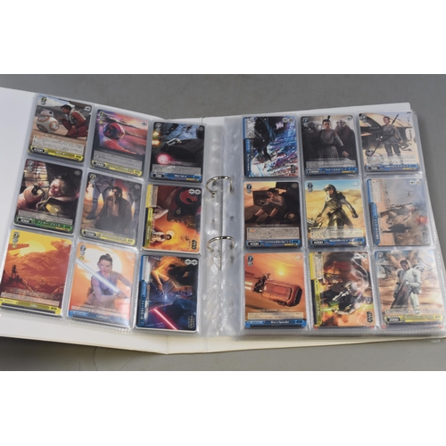 658 - A Folder of Weiss Shwarz Star Wars Collectors Cards