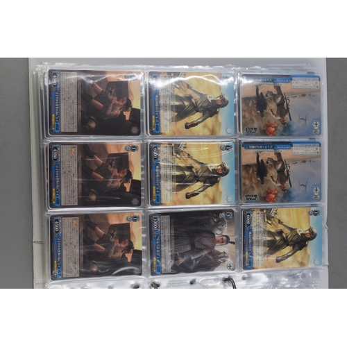 658 - A Folder of Weiss Shwarz Star Wars Collectors Cards