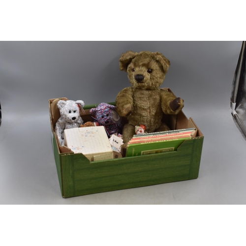 875 - Mixed Selection of Vintage items to include Two Beswick Clowns, Vintage Teddy Bear, Two TY Bears, Ch... 