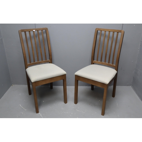 681 - Pair of Ekedalen Dining Chairs Approx 37.5