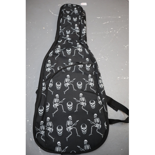 699 - Skull and Bones Guitar case