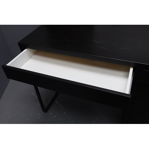 710 - MICKE Desk with Shelf Approx 55