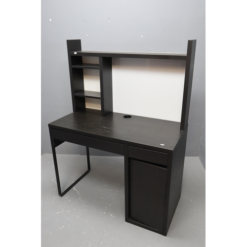 710 - MICKE Desk with Shelf Approx 55