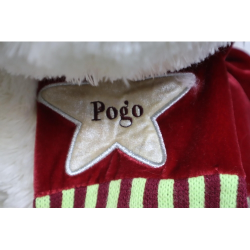 720 - Large Polar Bear Soft Toy Named Pogo (32