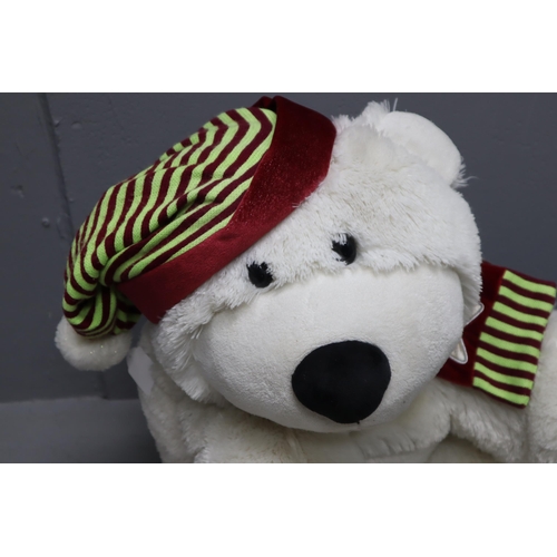 720 - Large Polar Bear Soft Toy Named Pogo (32