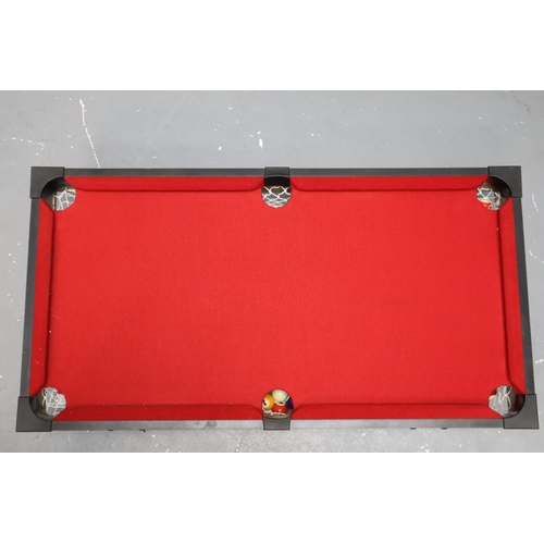 790 - Two Table Top Pool Tables, includes one Boxed which seems Complete