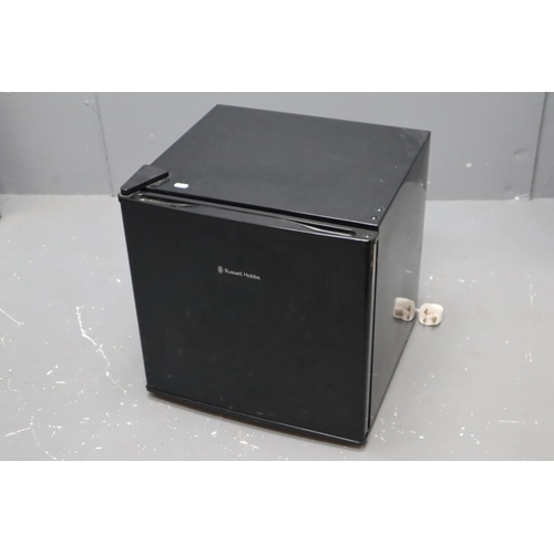 757 - Russell Hobbs Mini Fridge (Powers On When Tested) Approx 19