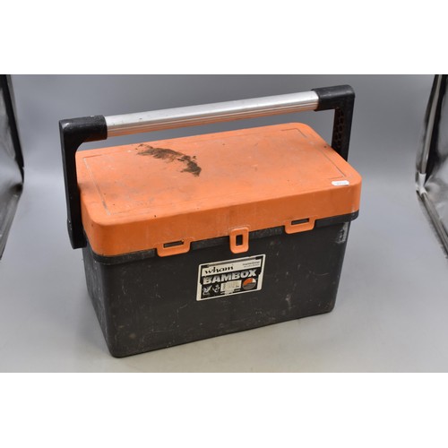 794 - Tool Box Full with Contents, includes Spanner’s, Files, Allen Keys and more 16” x 10&rdq... 