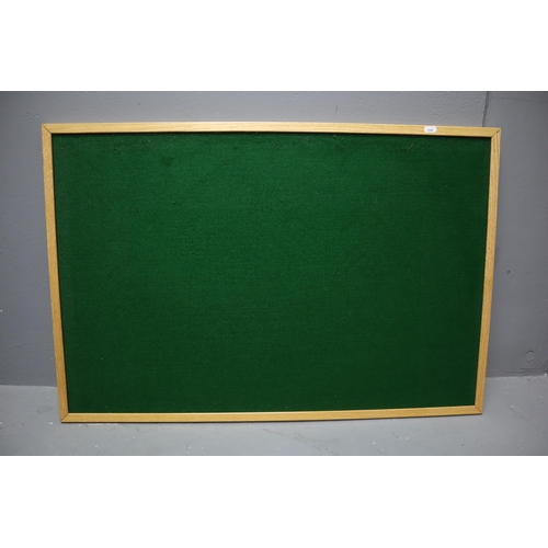 766 - Wood Framed Felt Notice Board (36