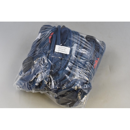 804 - 12 New Navy Blue Bumbags by 3M