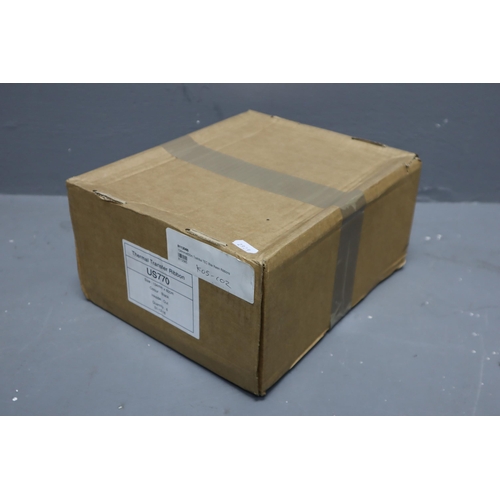 806 - Box of New Thermal Transfer Ribbon (x6) 134mm x 600m. Product Code US770