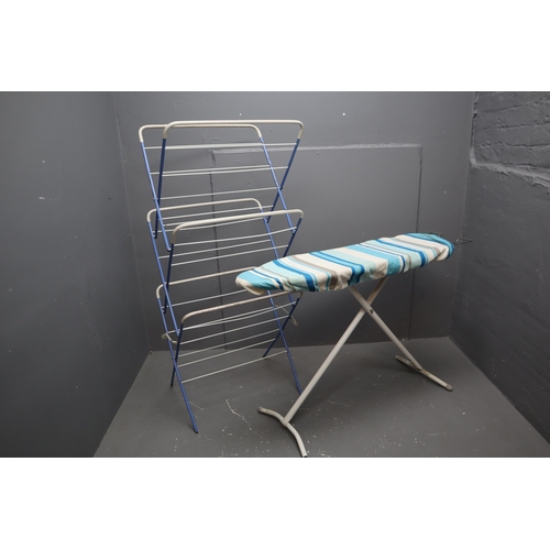 773 - Selection Including Folding Ironing Board Approx 49