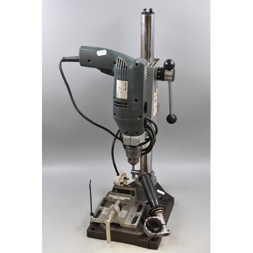 779 - Faithful Drill Stand with Black & Decker Drill and Drill Vice