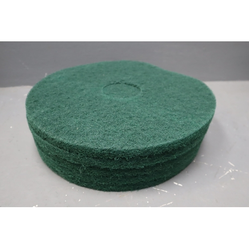 786 - Five New Buffer Pads For Industrial Floor Cleaner