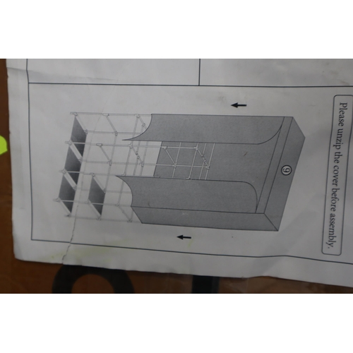 952 - Six Flatpacked Portable Fabric Wardrobes, In Various Sizes. Unchecked