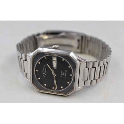 66 - A West End Watch Co Sowar Automatic 17 Jewels Gents Watch, With Original Stainless Steel Strap. Work... 