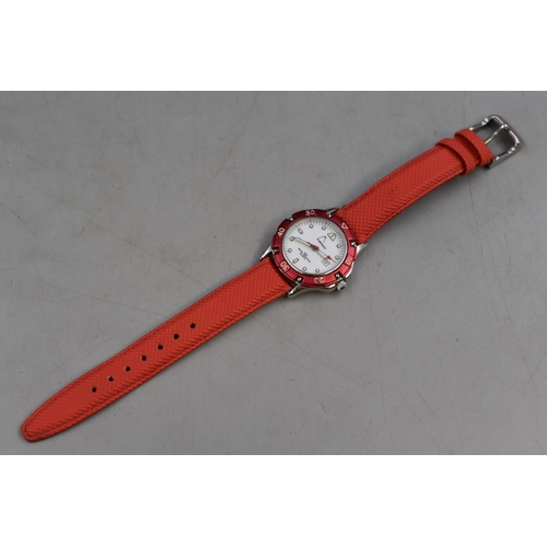 72 - A Head 50m Water Resistant Quartz Watch, Working