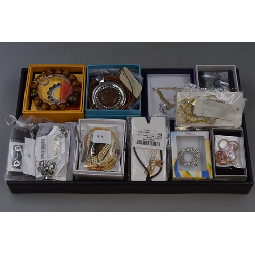 121 - Mixed Selection of New Packaged Jewellery to include Necklaces, Earings and more