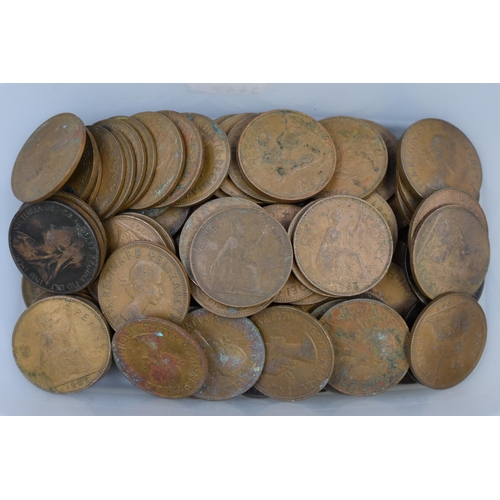 142 - Mixed Selection of One Penny Coins