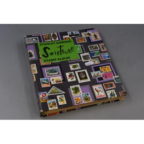 430 - A Stanley Gibbons Swiftsure Stamp Album With a Selection of Worldwide Stamps