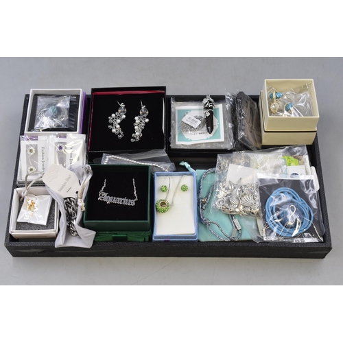 432 - Mixed Selection of New Packaged Jewellery to include Earrings, Necklaces and more