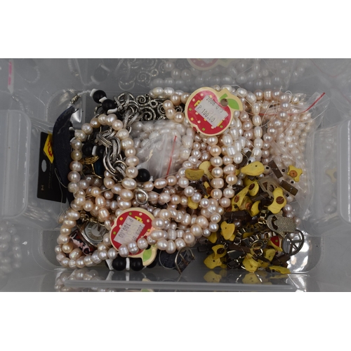 436 - Mixed lot of Jewellery Items to include Pearl Necklaces, Bracelets and more some a/f