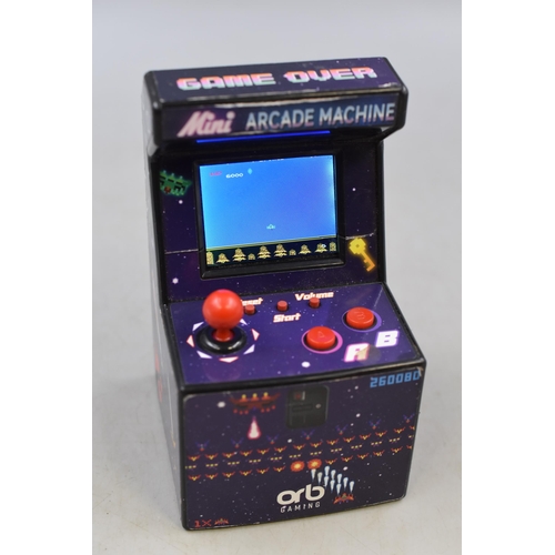 156 - Retro hand Held/Desk Mini Arcade Game, Working When Tested, 6