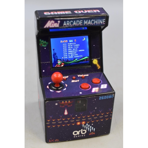 156 - Retro hand Held/Desk Mini Arcade Game, Working When Tested, 6