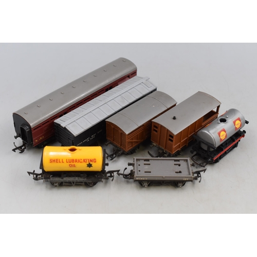 164 - Collection of Pre-Owned Model Railway Goods Wagons A/F OO Gauge