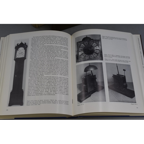 467 - Two Antiquarian Books And Horology Reference Book. Includes 'The Longcase Clock' By Tom Robinson, ''... 