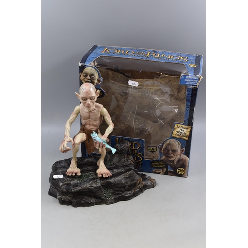 485 - A Lord of The Rings; Return of The King Interactive Electronic Talking Gollum. Unboxed But Comes Wit... 