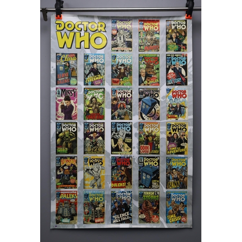 487 - Large Doctor Who Poster 3ft x 2ft