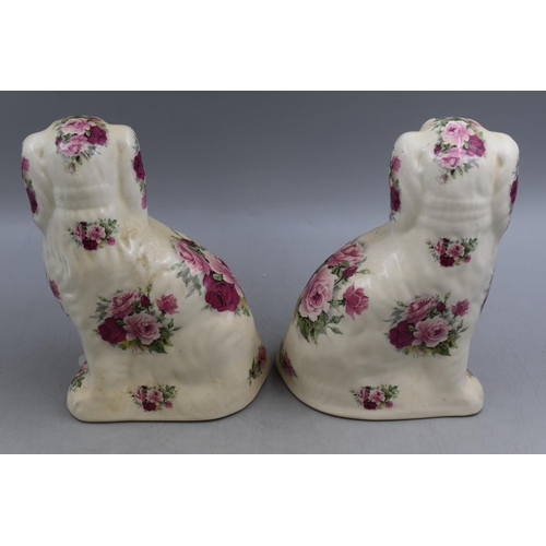 240 - Pair of Staffordshire Dogs (9