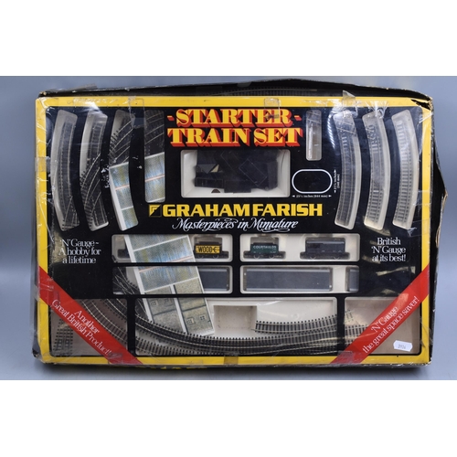 505 - Graham Farish Starter Train Set in Box 'N' Gauge