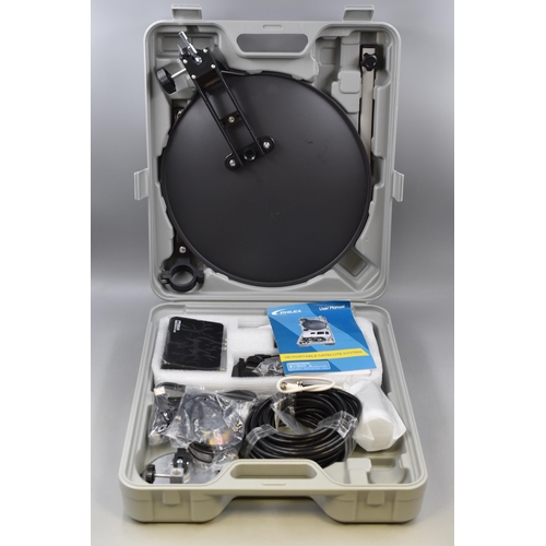 Philex HD Portable Satellite System Caravan, Motorhome, Boat